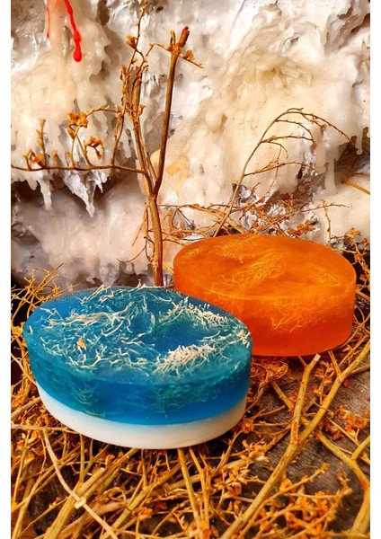 Tekno Trust Eşek Sütlü Aloe Vera Sabunu ve Halis Ballı Dekoratif Hediyelik Sabun 2'li Set - 240 Gram