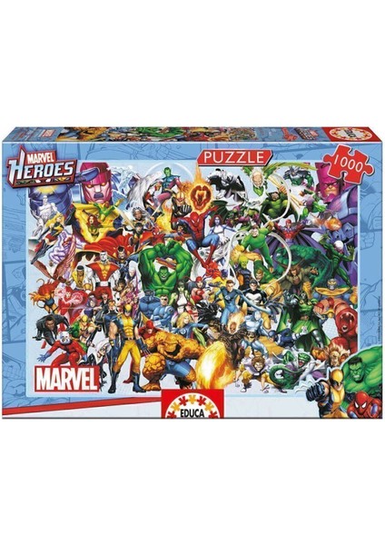 Educa Collage Marve Hero 1000 Parça Puzzle