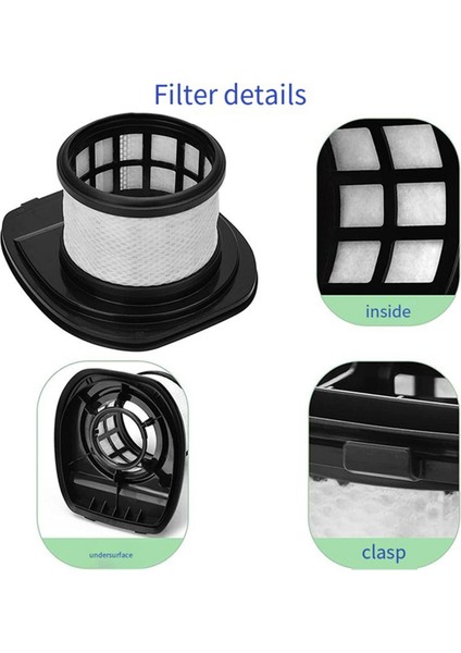 IX140, IX141, IX142, IZ140, IZ140C, IZ141C, IZ142, UZ145 Kablosuz Dikey Elektrikli Süpürge, 616FJ140 ve 617FJ140 Için Filtre Değişimi (Yurt Dışından) fiyatları