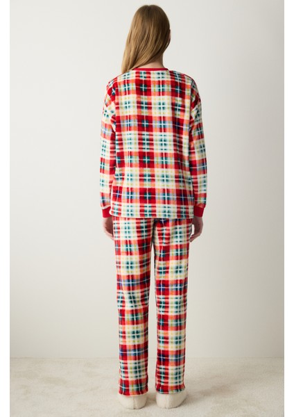 Cold Outside Çok Renkli Pantolon Pijama Takımı fırsatları