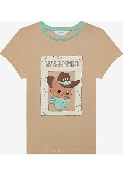 Pamuklu Erkek Çocuk Cowboy Cat 2li Çok Renkli Pijama Takımı