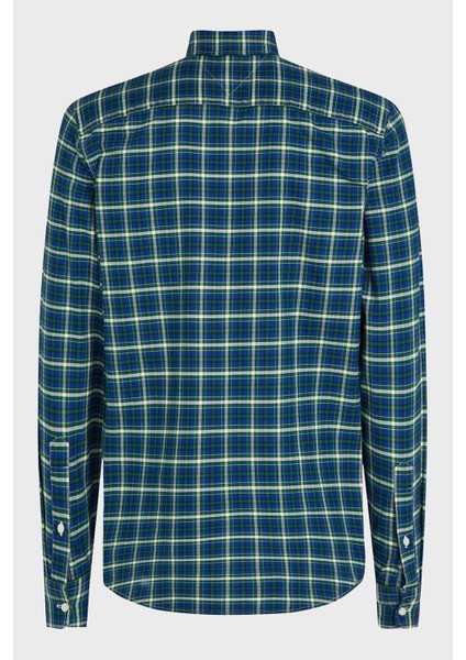 Pamuk Slim Fit Kareli Gömlek Erkek Gömlek MW0MW37567 0h7 indirimleri