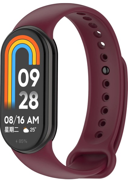 Xiaomi Mi Band 8/band 9 Uyumlu Metal Tırnaklı Uzun Ömürlü Silikon Kordon fiyatları