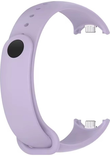 Xiaomi Mi Band 8/band 9 Uyumlu Metal Tırnaklı Uzun Ömürlü Silikon Kordon