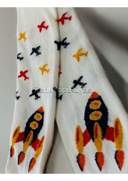 Pamuklu Çocuk Ki̇lotlu Çorap 1 Adet
