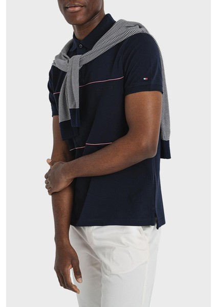 Pamuklu Regular Fit Polo Yaka T Shirt Erkek Polo Yaka T Shirt MW0MW38125 Dw5 modelleri