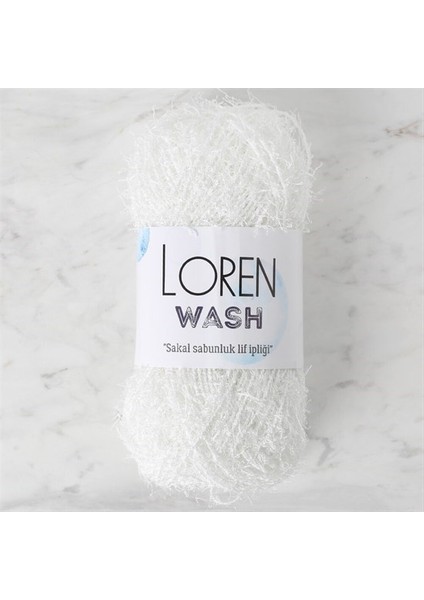 Wash Beyaz El Örgü Ipi - R150 - 34040