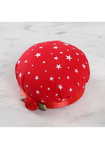 Kola Takılabilir Iğnedenlik Kırmızı Yıldızlı