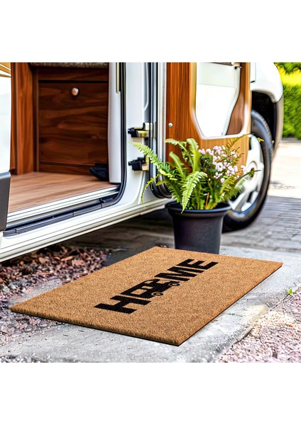 Paspas Home Karavan Desenli Kapı Önü Paspası 40 x 60 cm