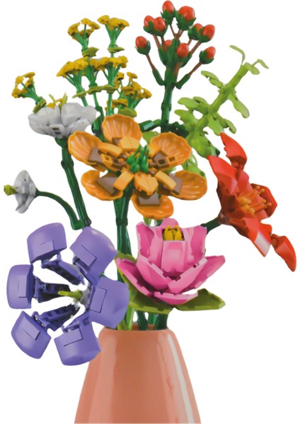 Ctoys Surprise Flower Building Block 087A