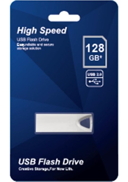 Elba 128GB Metal 2.0 USB Flash Bellek