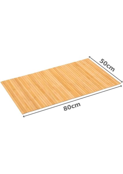 Lü x Bambu Kaymaz Banyo Paspası- Su Geçirmez-Çok Amaçlı Mat 50*80 modelleri