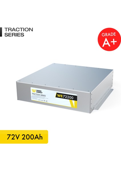 72V 200Ah LiFePO4 Traction Series Bluetooth'lu Lityum Demir Fosfat Akü