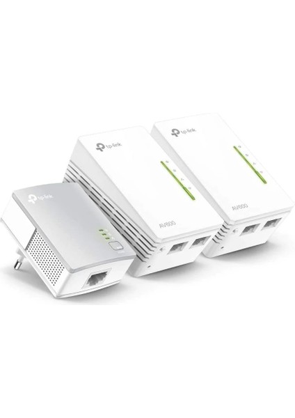 TL-WPA4220T KIT 300 Mbps 3lü Kit Powerline Adaptör