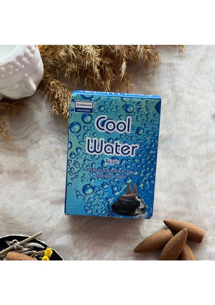 Cool Water Geri Akış (Back Flow) Tütsü 10 Adet