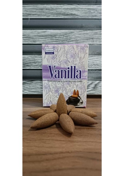 10 Adet Geri Akış Tütsü Vanilla Kokulu