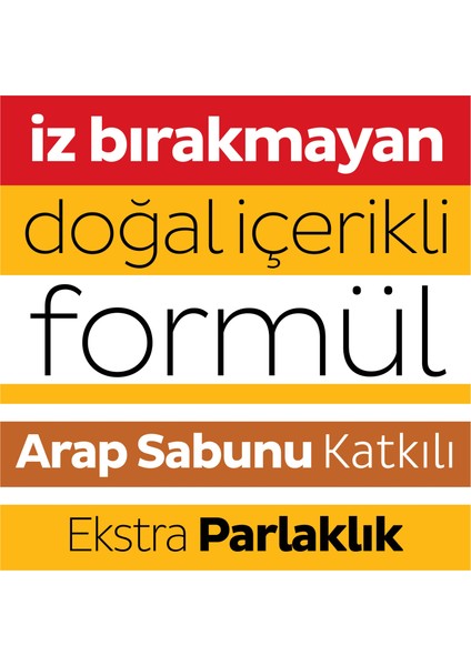 Easy Clean Arap Sabunu Katkılı Yüzey Temizlik Havlusu 100 Yaprak