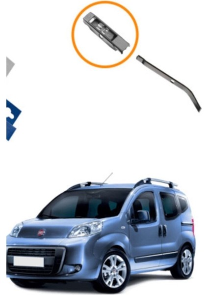 Fiat Fiorino Muz Silecek Takımı Ön ve Arka 2008-2018