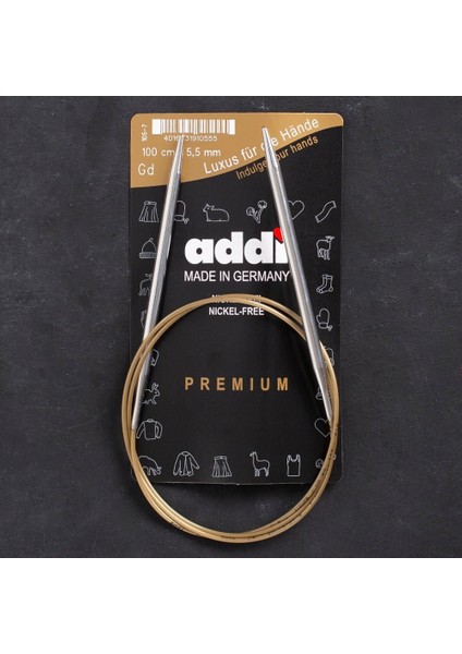 5,5mm 100CM Klasik Misinalı Şiş- 105-7