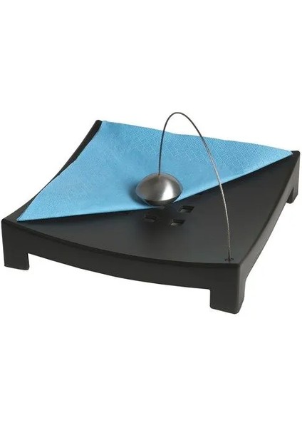 Sumuhome Knyck Metal Toplu Peçetelik Siyah 22X22 cm