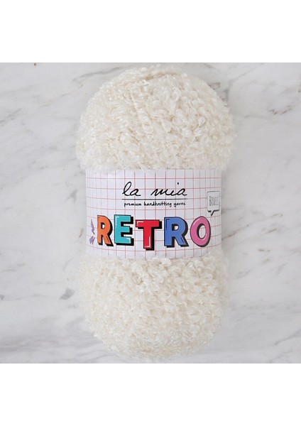 Retro Krem El Örgü Ipi - LM1011