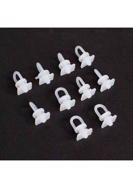 Perde Düğmesi 10 Adet Dikdörtgen Tabanlı