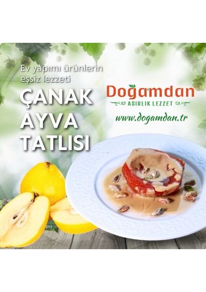 Doğamdan Çanak Ayva Tatlısı 750GR