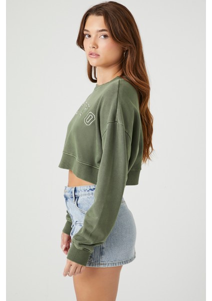 Tokyo Nakışlı Sweatshirt