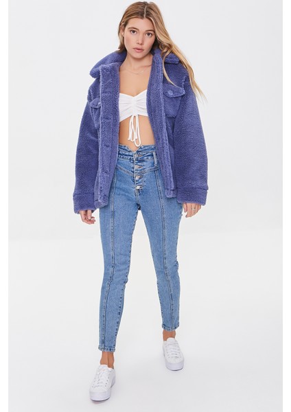 F21 Peluş Ceket