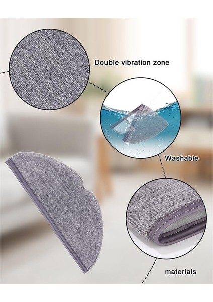 Roborock S8 Pro Ultra Ana Yan Fırçalar Hepa Filtre Paspas Bezi Için (Yurt Dışından) fiyatları