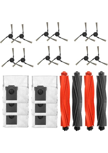 Dreame X40 Pro Ultra Ana Fırça Hepa Filtre Paspas Bezi Toz Torbaları (Yurt Dışından)