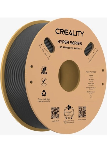 Creality Hyper Pla Filament Siyah 1.75MM 1kg Standart