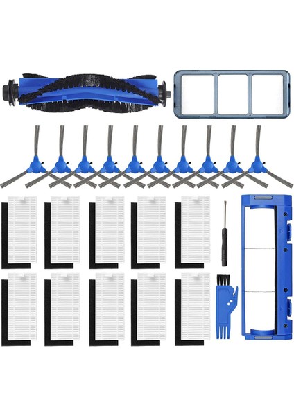 Eufy Robovac 11S 30 30C 15C 12 35C Ana Yan Fırça Hepa Filtresi Için (Yurt Dışından)