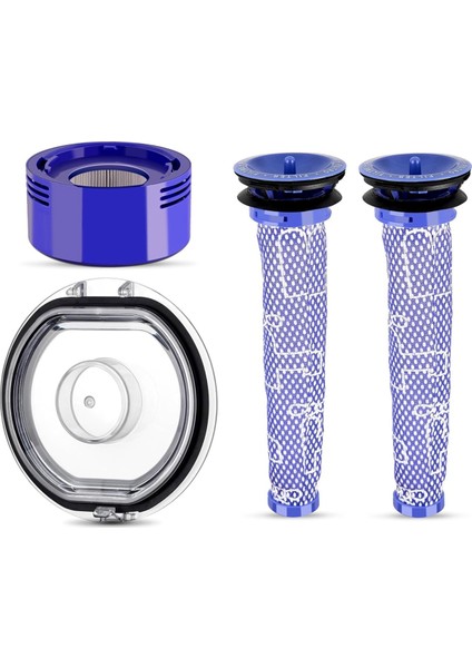 Dyson Için Toz Haznesi Kapağı + Ön&son Hepa Filtre Seti Yedeği (Yurt Dışından)