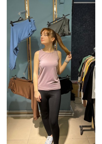 Mikropolyester Kadın Sporcu Atleti