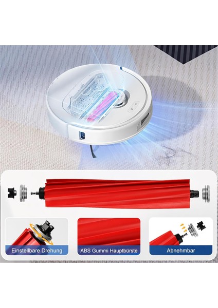 Roborock Q Revo Maxv Robot Süpürge Ana Yan Fırça Hepa Filtre Paspas Toz Torbası Yedek Yedek Parçalar Aksesuarlar (Yurt Dışından) fiyatları