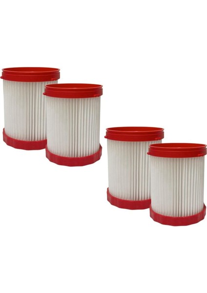 18V 2.6-Galon Islak/kuru Temizleyici GAS18V-3/GAS18V-10L Için 4 Adet VF320H Hepa Vakum Filtresi Yedeği (Yurt Dışından)