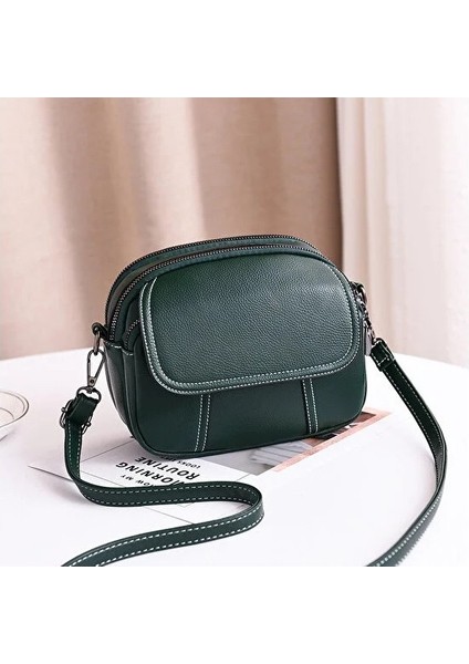 Yaz Kadın Küçük Yuvarlak Kore Versiyonu Öğrenci Cep Telefonu Omuz Crossbody Moda Çanta (Yurt Dışından)