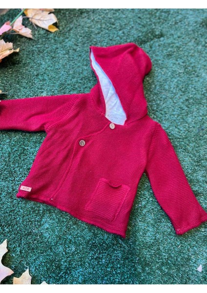 Triko Kapşonlu Düğmeli Hırka Içi Penye fiyatları