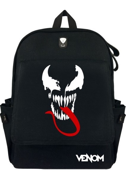 Venom Temalı Unisex Sırt Çantası (Yurt Dışından)