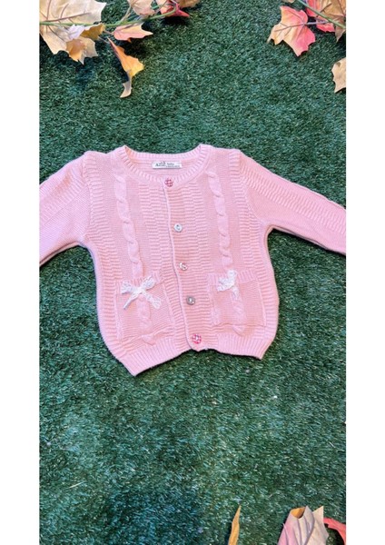 Triko Düğmeli Hırka Fiyonk Model modelleri