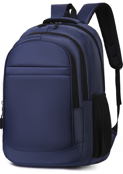Çok Fonksiyonlu Erkek Iş Sırt Çantaları Şirket Hediyeleri Orta ve Lise Öğrencileri Okul Çantası Düz Renk Basit Günlük Işe Gidip Gelme Omuz Çantası (Yurt Dışından)
