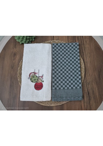 2'li Mutfak Havlusu Kurulama Bezi 40 x 60 cm