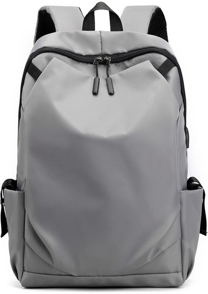 Erkek Sırt Çantası Kıdemli Iş Gezisi Duygusu Bilgisayar Çantası Işe Gidip Gelme Iş Omuz Çantası Büyük Kapasiteli USB Öğrenci Okul Çantası (Yurt Dışından)