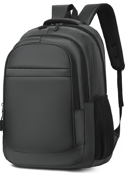 Çok Fonksiyonlu Erkek Iş Sırt Çantaları Şirket Hediyeleri Orta ve Lise Öğrencileri Okul Çantası Düz Renk Basit Günlük Işe Gidip Gelme Omuz Çantası (Yurt Dışından)