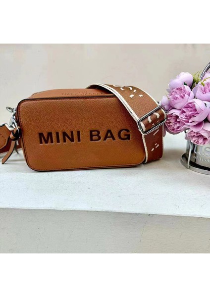 Moda Küçük Kare Çanta Popüler Mektup Crossbody Çanta (Yurt Dışından)