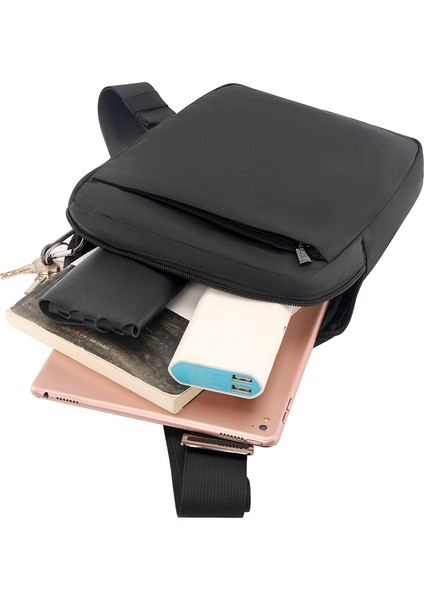 Erkek Cep Telefonu Çantası Göğüs Çantası, Açık Seyahat Su Geçirmez Çok Fonksiyonlu Crossbody Çanta (Yurt Dışından) fiyatları