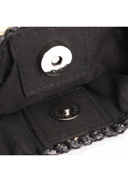 Kadın Hasır Tote Çanta Büyük Kapasiteli Vintage Tatil Omuz Çantası Her Şey Günlük Çanta Tasarımcısı Hollow Yaz Plaj Çantası (Yurt Dışından) modelleri