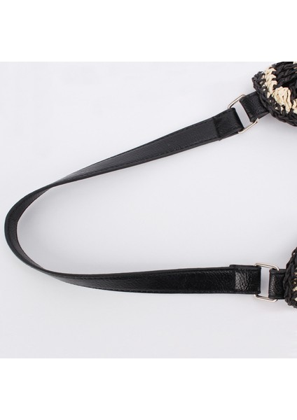 Kadın Hasır Tote Çanta Büyük Kapasiteli Vintage Tatil Omuz Çantası Her Şey Günlük Çanta Tasarımcısı Hollow Yaz Plaj Çantası (Yurt Dışından) indirimleri