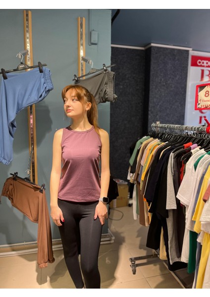 Mikropolyester Kadın Sporcu Atlet